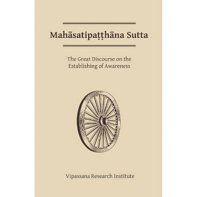 Mahasatipatthana Sutta - by  Gotama Buddha (Paperback)