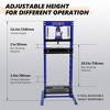 Hydraulic Press, 12 Ton H-Frame Heavy Duty Shop Press with Stamping Plates - Adjustable Height for Metalworking Bearing Removal Repair - 2 of 4