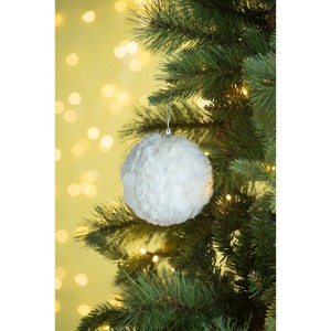 Yukimo 6.1" Iron Snowflake Hanger, Decorative Hanging Ball Christmas Tree Ornaments with Weathered Finish, Set of 6 - 1 of 4