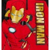 Marvel Spider-Man Captain America Hulk Black Panther Miles Morales Venom Iron Man Half Zip Hoodie Toddler to Little Kid - 3 of 4