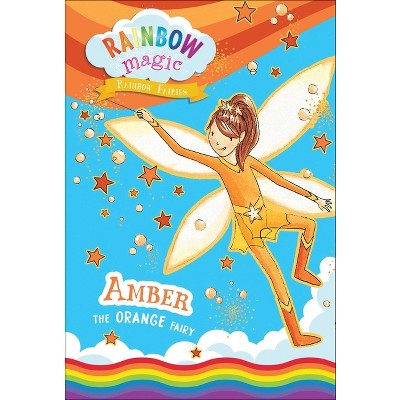 Rainbow Magic Rainbow Fairies Book #2: Amber the Orange Fairy - by  Daisy Meadows (Paperback)