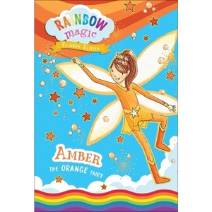 Rainbow Magic Rainbow Fairies Book #2: Amber the Orange Fairy - by  Daisy Meadows (Paperback) - 1 of 4