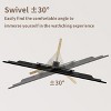 Artloge Heavy Duty Swivel Tripod Floor TV Stand Universal TV Mount Freestanding Tripod TV Stand for 40-75" Screen Max VESA TV Monitor Stand up to 40kg - 4 of 4