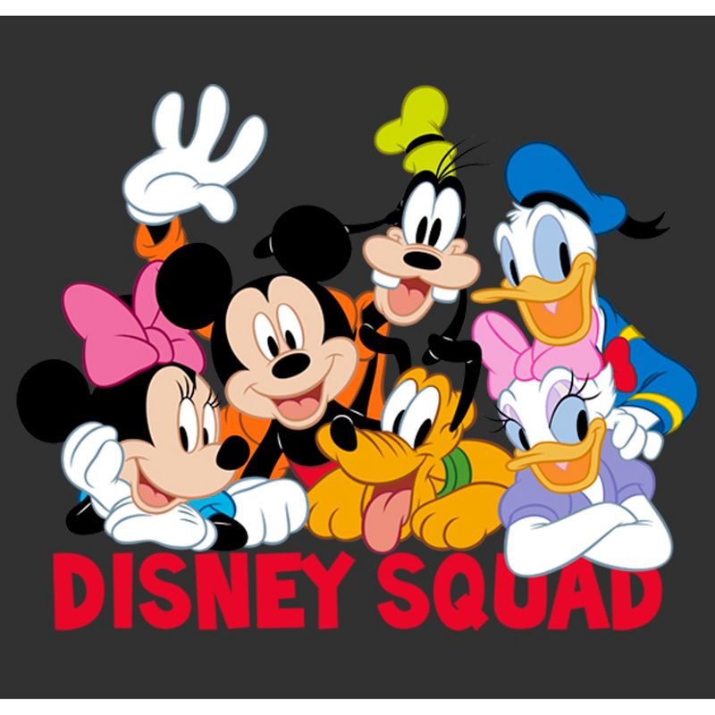 Men's Mickey & Friends Disney Squad Group Shot T-Shirt, 2 of 6
