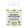 California Gold Nutrition High Potency Vitamin B Complex with Thiamin HCI, Niacin, Pantothenic Acid and Inositol, 30 Veggie Capsules - 2 of 4