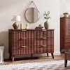 6 Drawers Dresser for Bedroom, 47.2" Wide Dressers with Curved Profile Design - 3 of 4