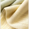 Anna-Kaci 3 Pairs Women's Ruffle Trim Crew Socks Soft Cotton Knit Lightweight Ribbed Texture with Scalloped Edge for Everyday Wear - 2 of 3