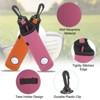 Unique Bargains Portable Neoprene Golf Ball Tee Carry Bags with Clip - 3 of 4