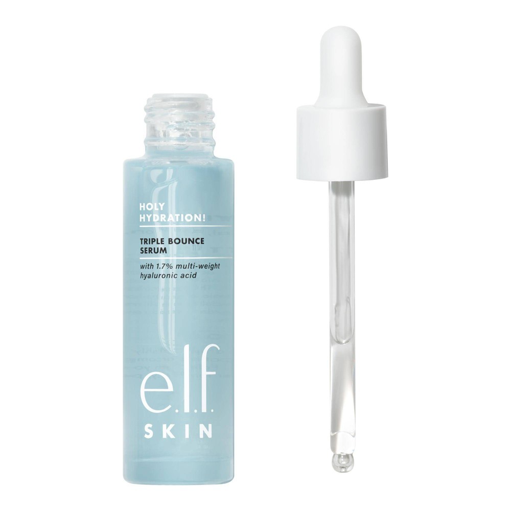 Photos - Cream / Lotion ELF e.l.f. Triple Bounce Serum Face Moisturizers - 1.0 fl oz 