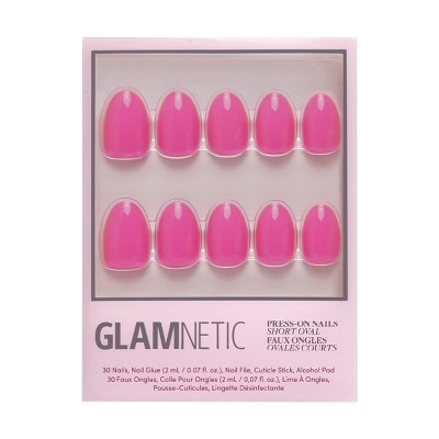 Glamnetic Hot Pink Women's Press-On Nails - Ulta Beauty