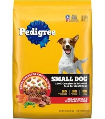 Pedigree Roasted Chicken Rice And Vegetable Flavor Small Dry Dog Food Target