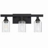 Craftmade Lighting Chicago 3 - Light Vanity in  Flat Black - 2 of 4