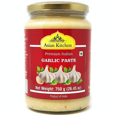 Asian Kitchen Ginger Garlic Cooking Paste - 10.58oz (300g) Pack of 6 - Rani Brand Authentic Indian Products