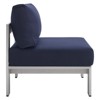 Modway Shore Sunbrella® Fabric Aluminum Outdoor Patio Armless Chair - 2 of 4