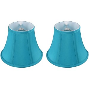 Urbanest Faux Silk Softback Bell Lamp Shade, 5" Top x 9" Bottom x 7" Slant - 1 of 4