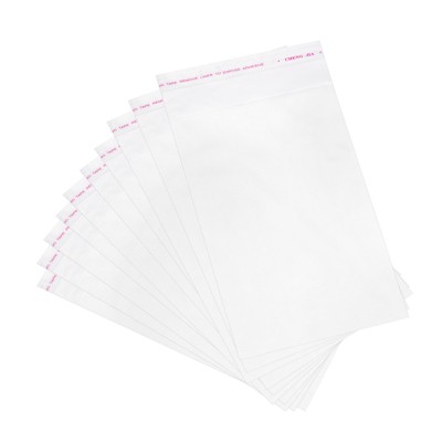 Unique Bargains Self-Sealing Water Resistant Cello Poly Bags for Packing Cookies 300 Pcs
