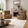 Oversized Wide Recliner Chair - Faux PU Leather Large Manual Recliner for Adults, Exceptional Comfort Lazy Chair - 3 of 4