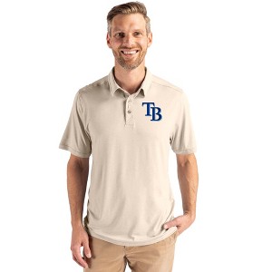 Tampa Bay Rays Cutter & Buck Coastline Epic Comfort Recycled Mens Polo - 1 of 1