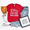 Simply Sage Market Women's Busy Raising Ballers Baseball Short Sleeve Graphic Tee - 2 of 4