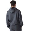 Future Planet Mens Globe Premium Pullover French Terry Soft Cotton Hoodie Sweatshirt Loose Fit Globe Hoodie -Charcoal - 2 of 4