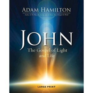 John [Large Print] - by  Adam Hamilton (Paperback) - 1 of 1