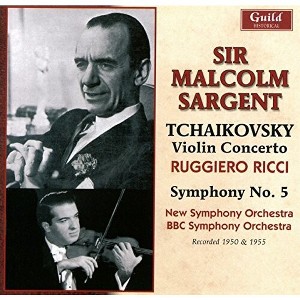 Ricci & New Symphony Orchestra & Sargent - Sargent & Ricciy 1950 & 1955 (CD) - 1 of 1