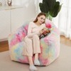 Jojoka Foam Filled Bean Bag Sofa Chair, Cozy Lazy Sofa Couch for Adults and Kids, Large Floor Couch - 4 of 4