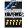 Trends International NBA San Antonio Spurs - Champions 23 Unframed Wall Poster Prints - 3 of 4
