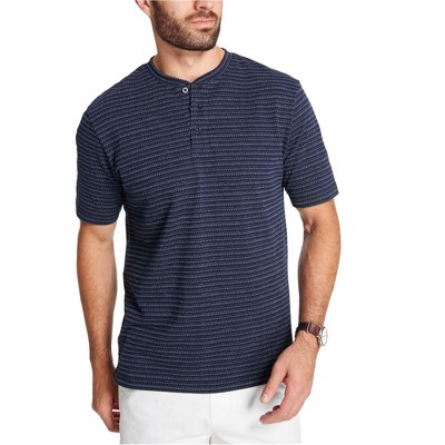 Weatherproof Mens Striped Henley Shirt