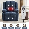 Power Lift Recliner Chair with Massage & Heat, 135° Lay Flat, Oversized Stand Assist Chair for Elderly, 2 Cup Holders - Living Room - 4 of 4