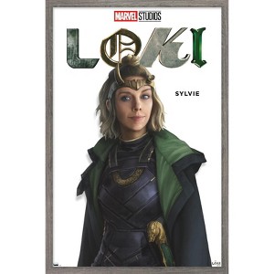 Trends International Marvel Loki - Sylvie Feature Series Framed Wall Poster Prints - 1 of 4