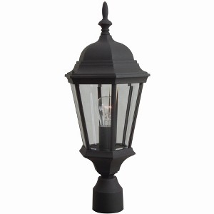 Craftmade Lighting CAST ALUMINUM 1 - Light Post Light in  Textured Black - 1 of 1
