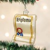 Old World Christmas Blown Glass Ornament for Christmas Tree, Diploma - 2 of 4