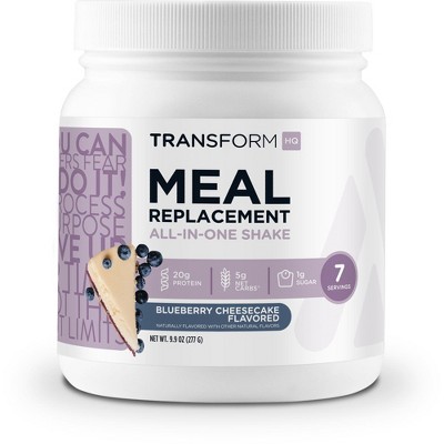 TransformHQ Meal Replacement Shake - Blueberry Cheesecake, 7 Servings