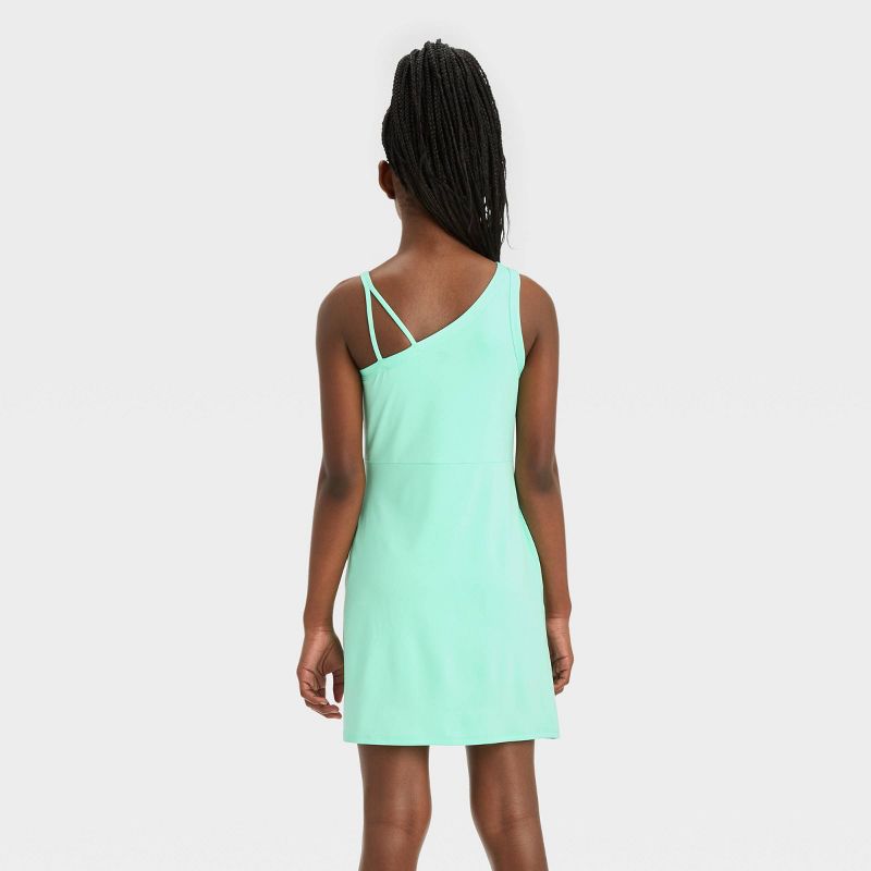 Girls' Asymmetrical Active Dress - All In Motion™, 3 of 5