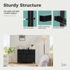SKRAN Desser For Bedroom With 7 Fabric Drawers Organizer Storage Closet Chest Clothes Cabinet, Clothes Organizer,Kids Dresser Organization - 4 of 4