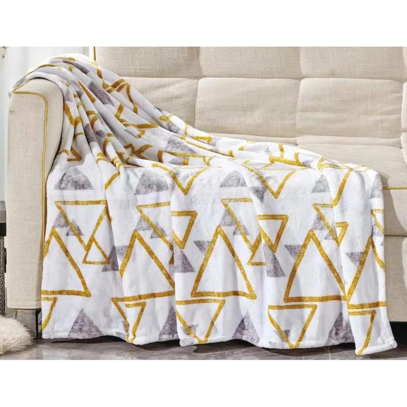 Super Lux and Plush Oversized Modern Elon Throw Blanket (50" x 70"), 2 of 4