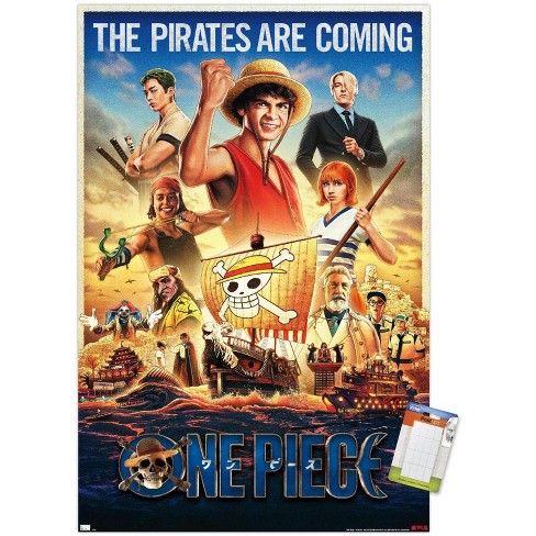 Netflix One Piece - Going Merry One Sheet Wall Poster, 22.375 x 34 