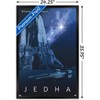Trends International Star Wars: Jedha - Where It All Began by Russell Walks Framed Wall Poster Prints - 3 of 4