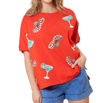 Women's CINCO DE MAYO HATS TOP - FANTASTIC FAWN