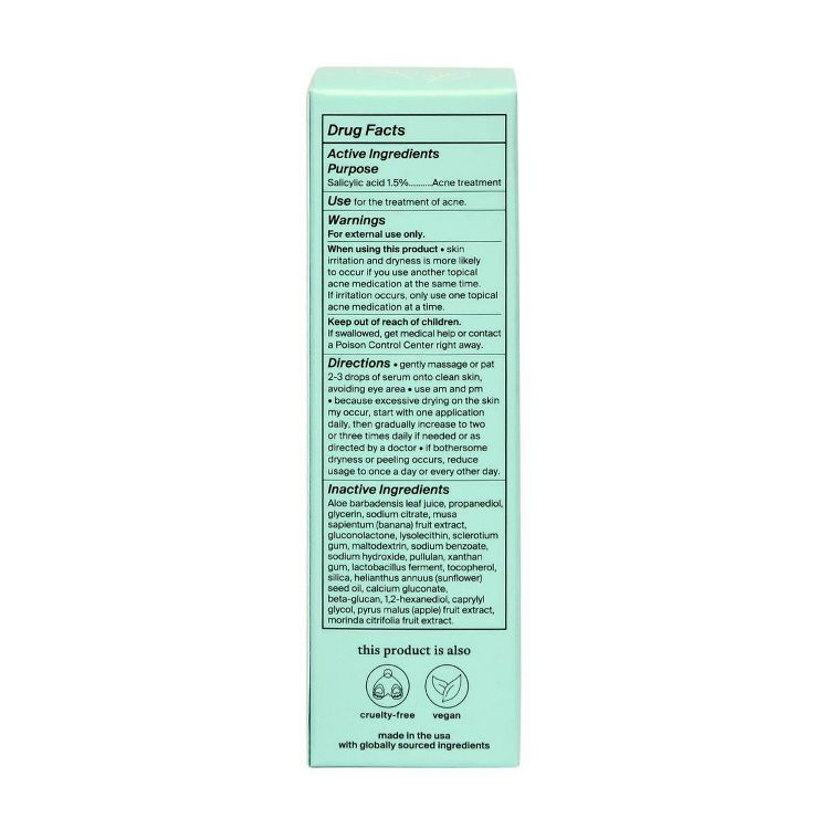 cocokind Postbiotic Acne Serum - 1 fl oz, 5 of 7