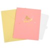 Unique Bargains Butterfly Flower Thickened Paper 3D Funny Birthday Cards for Best Friends Gift - 3 of 4