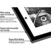 Americanflat 9x12 Picture Frame in Black - Set of 5 Frames - Displays 6x8 With Mat and 9x12 Without Mat - 3 of 4