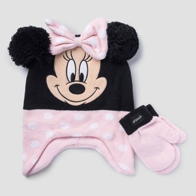 minnie mouse baby hat