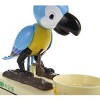 JuzToys Parrot Coin Bank Box, Electric Money Box for Kids, Parrot Shape Money Saving Box Electronic Piggy Bank Robotic Toy, Blue - 4 of 4