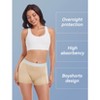 Period Underwear for Women Heavy Flow Leakproof Period Shorts for Day and Night Absorbency 3 Pack - 4 of 4