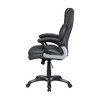 Simple Relax Adjustable Height Office Chair with Padded Armrests - 3 of 4