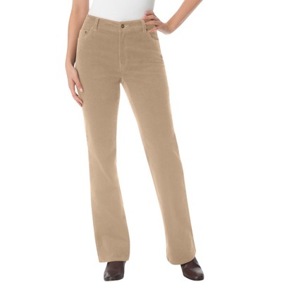 Woman Within Plus Size Petite Stretch Corduroy Bootcut Jean
