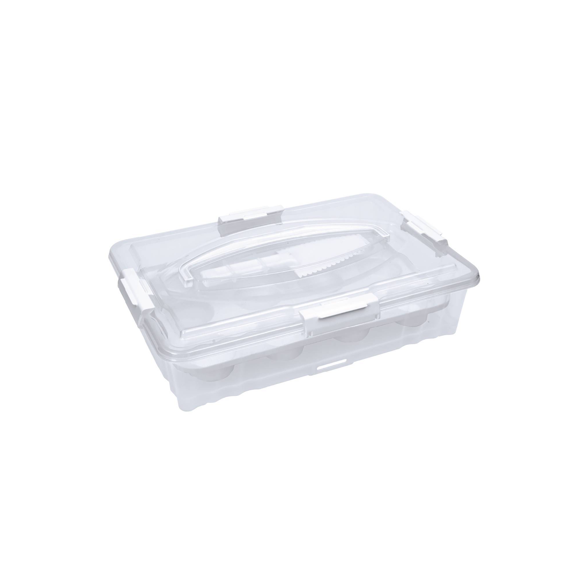 Buddeez Rectangular Cake and Cupcake Carrier