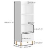Bookshelf for Kids, 4-Tier Children Bookshelf Kids Bookcase Kids Toy Storage Organizer Book Shelves for Kids Room, Playroom, Nursery - 2 of 4